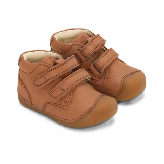 Bundgaard Petit celoroční kožená obuv Cognac 2115